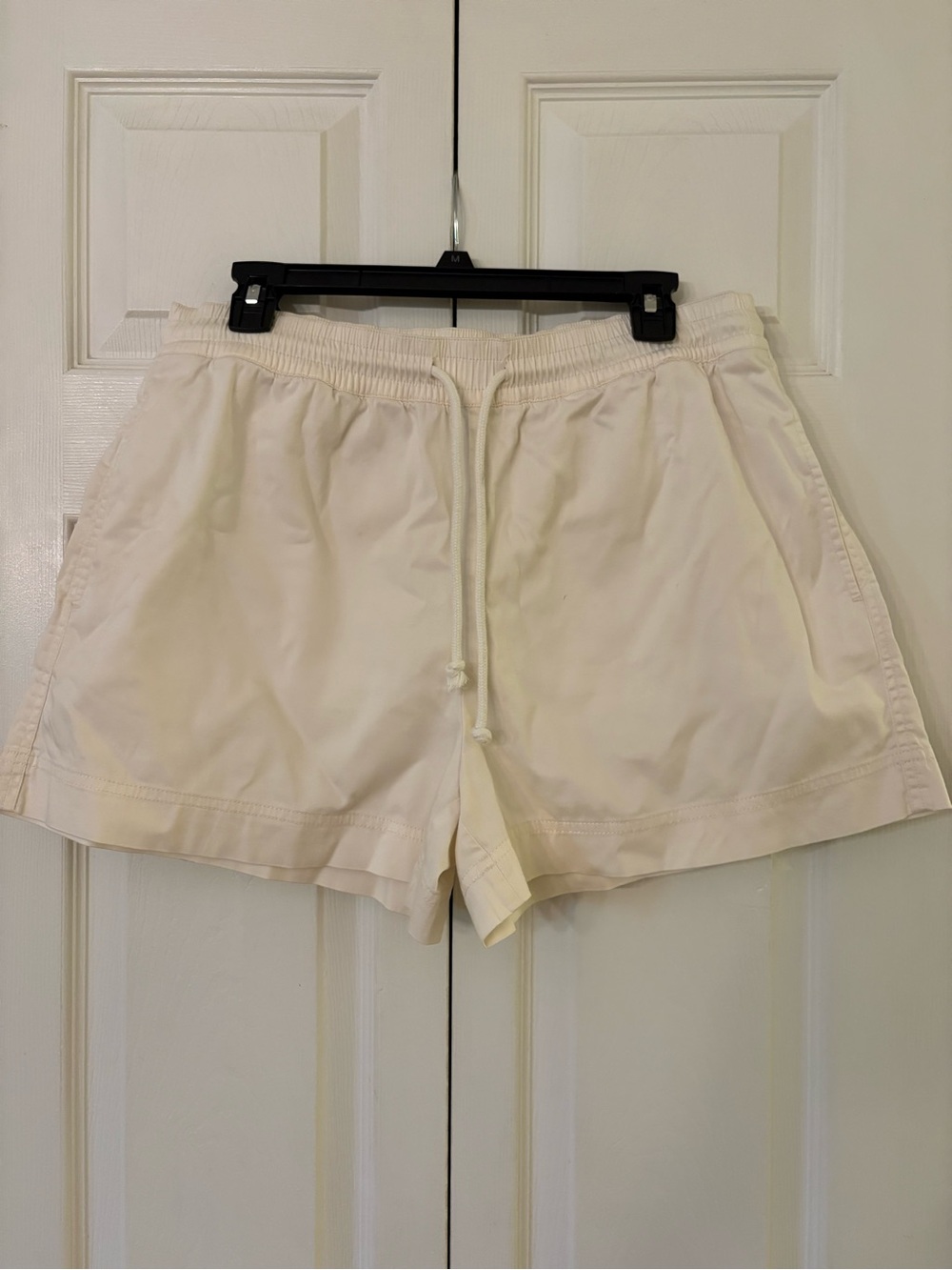 Lou & Grey Cream Drawstring Shorts